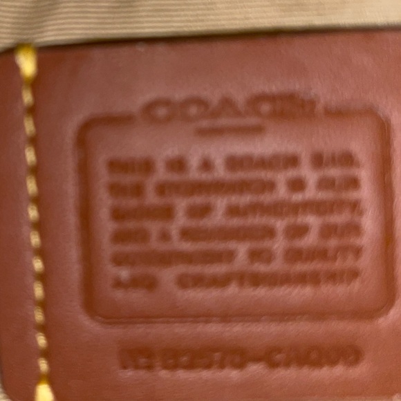 COACH MINI ROWAN FILE BAG WITH STRAWBERRY PRINT - Picture 11 of 12